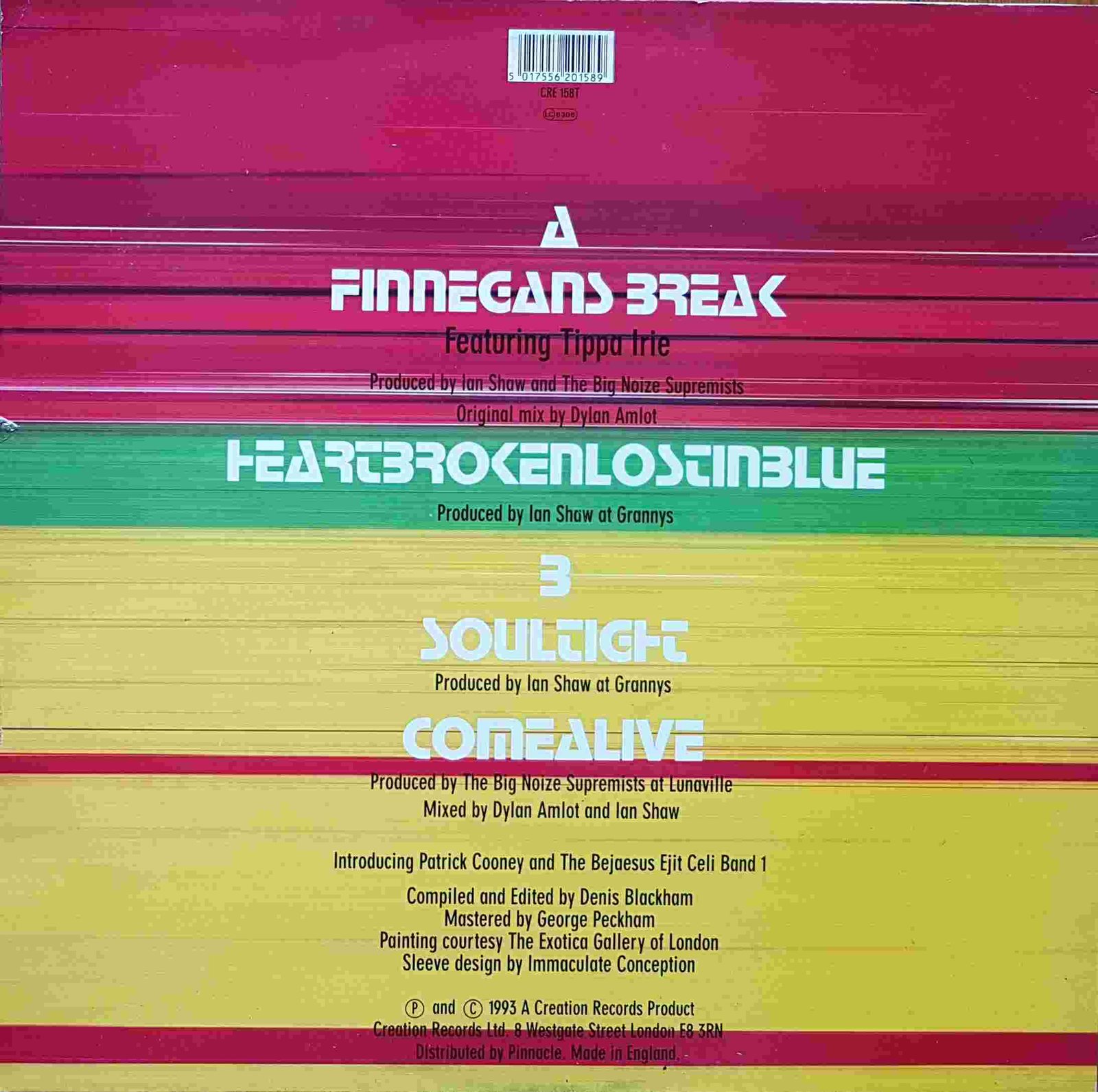 Back cover of CRE 158 T